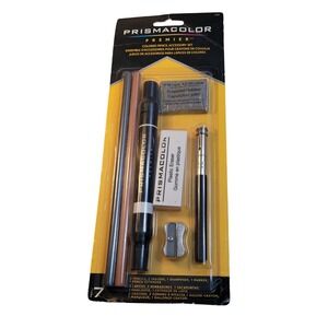 Prismacolor Premier Colored Pencil Accessory Set 7 Piece Kit 3750 New